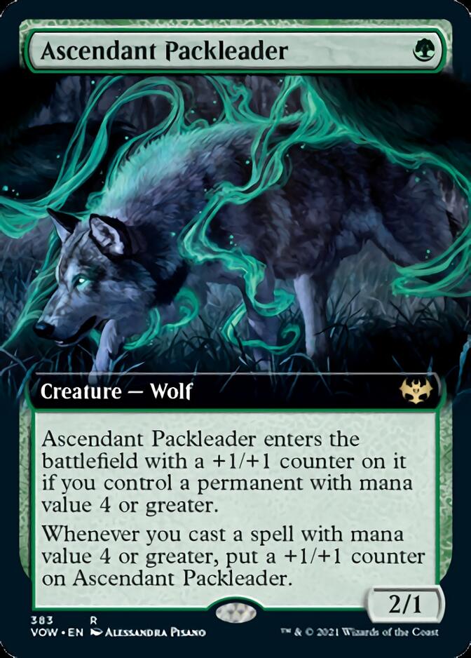 Ascendant Packleader (Extended Art) [Innistrad: Crimson Vow] | Lots Moore NSW