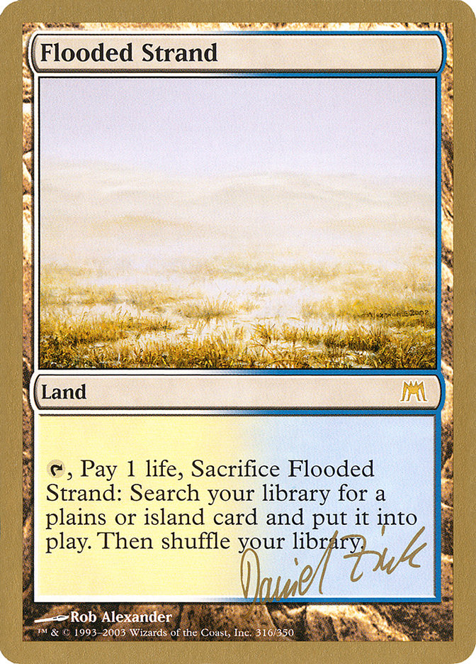 Flooded Strand (Daniel Zink) [World Championship Decks 2003] | Lots Moore NSW