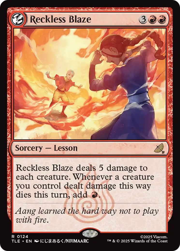Reckless Blaze [Avatar: The Last Airbender: Eternal-Legal] | Lots Moore NSW