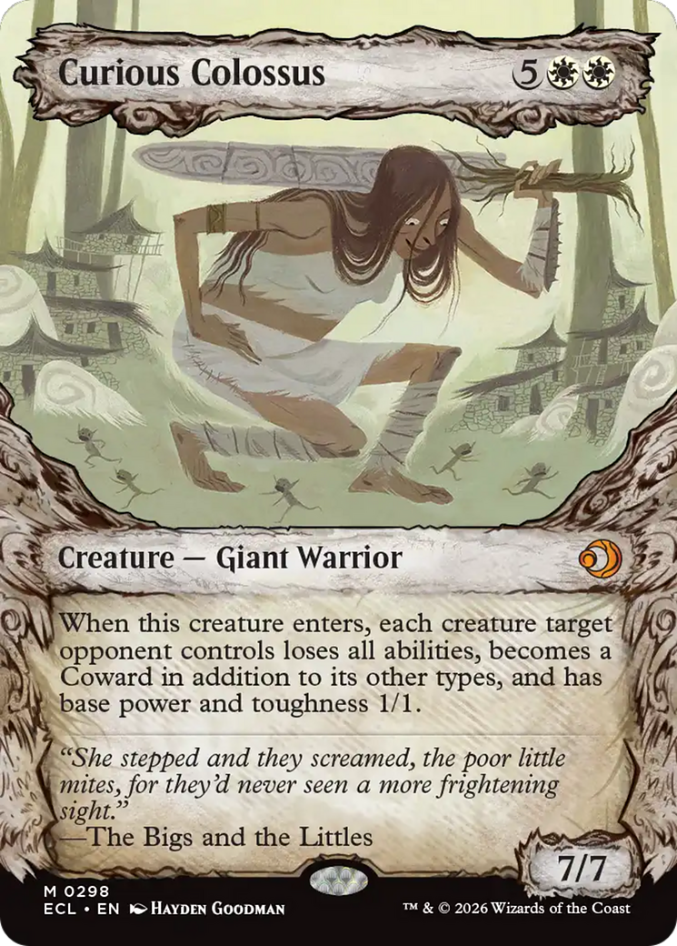 Curious Colossus (Showcase) [Lorwyn Eclipsed] | Lots Moore NSW