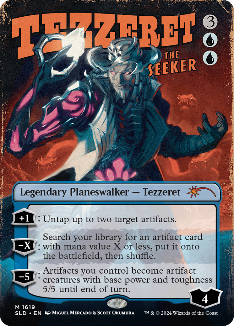 Tezzeret the Seeker (1619) [Secret Lair Drop Series] | Lots Moore NSW