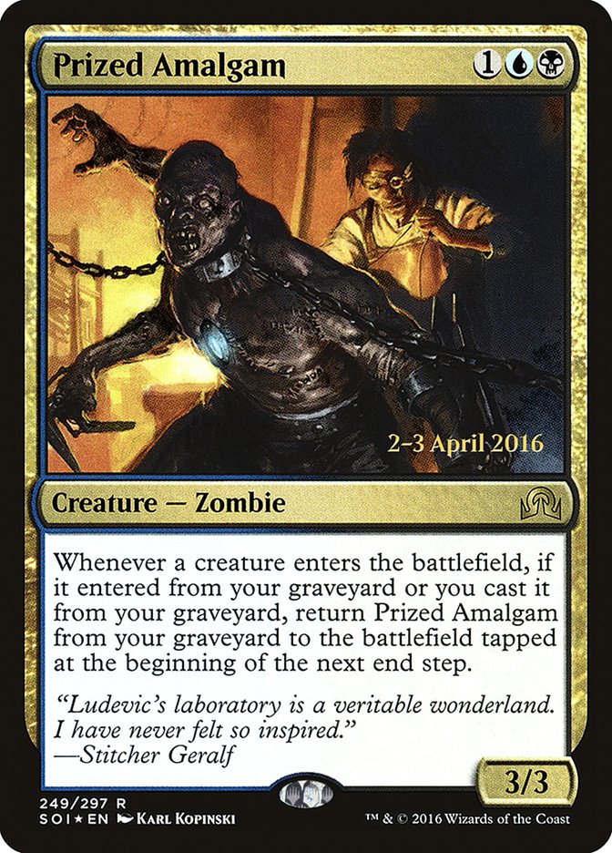 Prized Amalgam [Shadows over Innistrad Prerelease Promos] | Lots Moore NSW