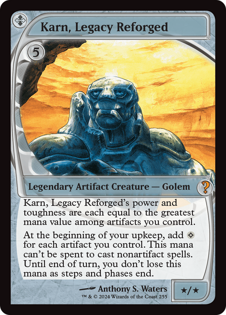 Karn, Legacy Reforged (Future Sight) [Mystery Booster 2] | Lots Moore NSW