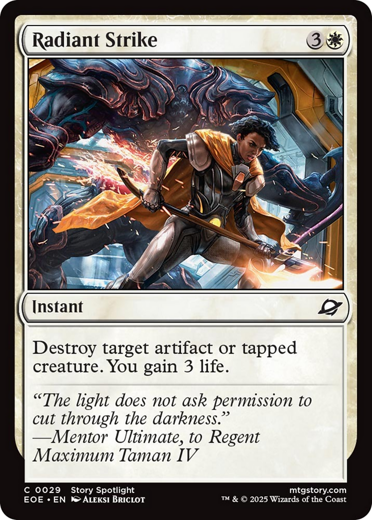 Radiant Strike [Edge of Eternities] | Lots Moore NSW