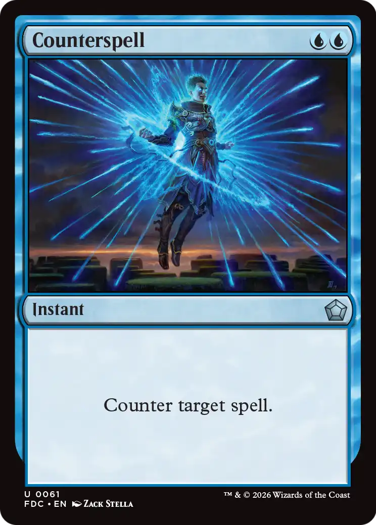 Counterspell [Foundations Commander] | Lots Moore NSW
