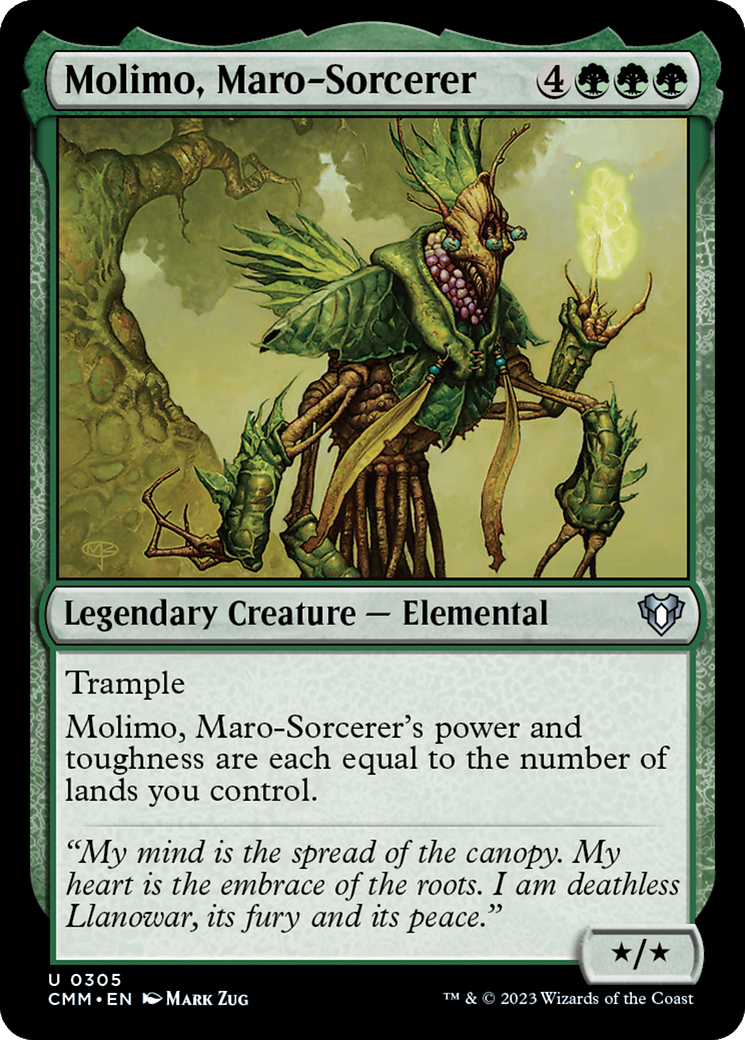 Molimo, Maro-Sorcerer [Commander Masters] | Lots Moore NSW