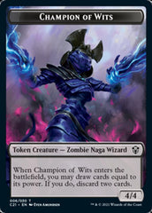 Eldrazi // Champion of Wits Double-Sided Token [Commander 2021 Tokens] | Lots Moore NSW