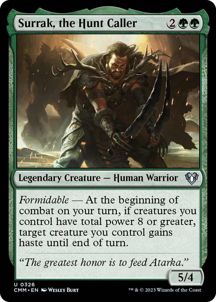 Surrak, the Hunt Caller [Commander Masters] | Lots Moore NSW