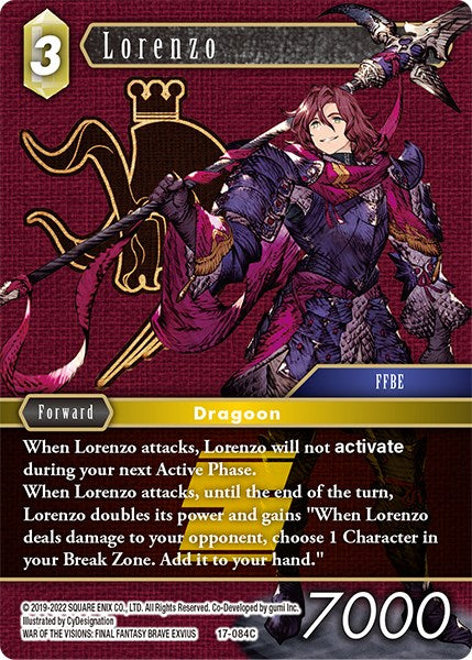 Lorenzo [Rebellion's Call] | Lots Moore NSW