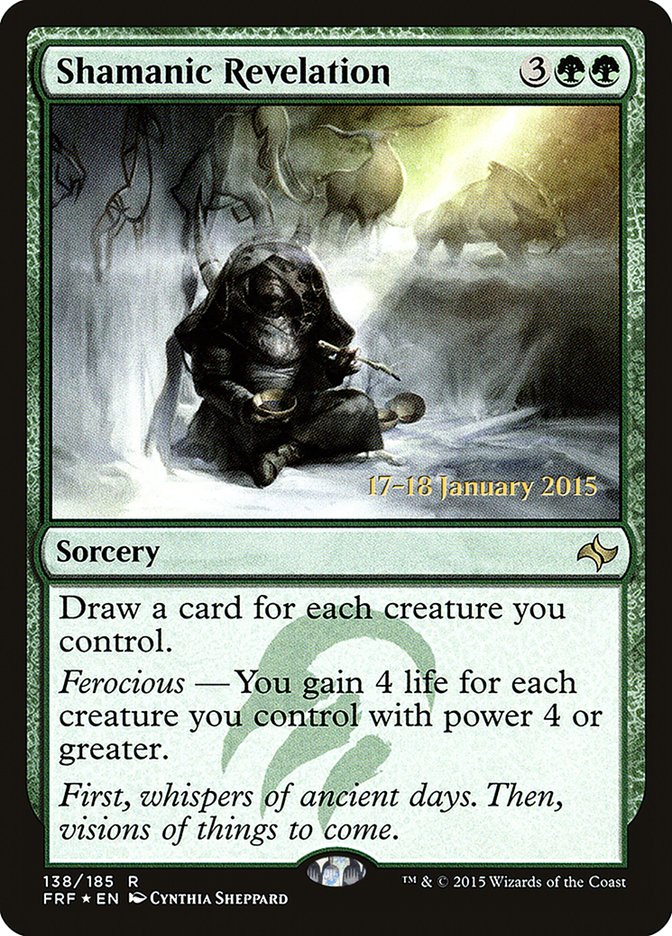 Shamanic Revelation [Fate Reforged Prerelease Promos] | Lots Moore NSW