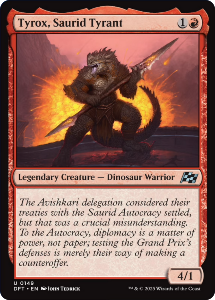 Tyrox, Saurid Tyrant [Aetherdrift] | Lots Moore NSW