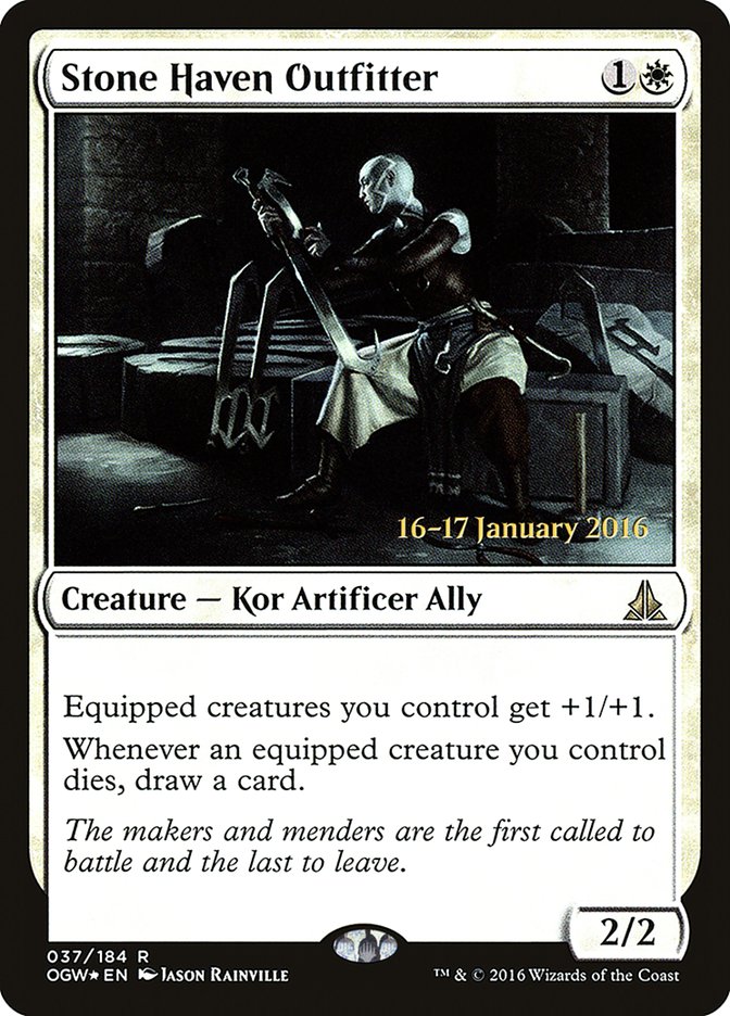 Stone Haven Outfitter [Oath of the Gatewatch Prerelease Promos] | Lots Moore NSW