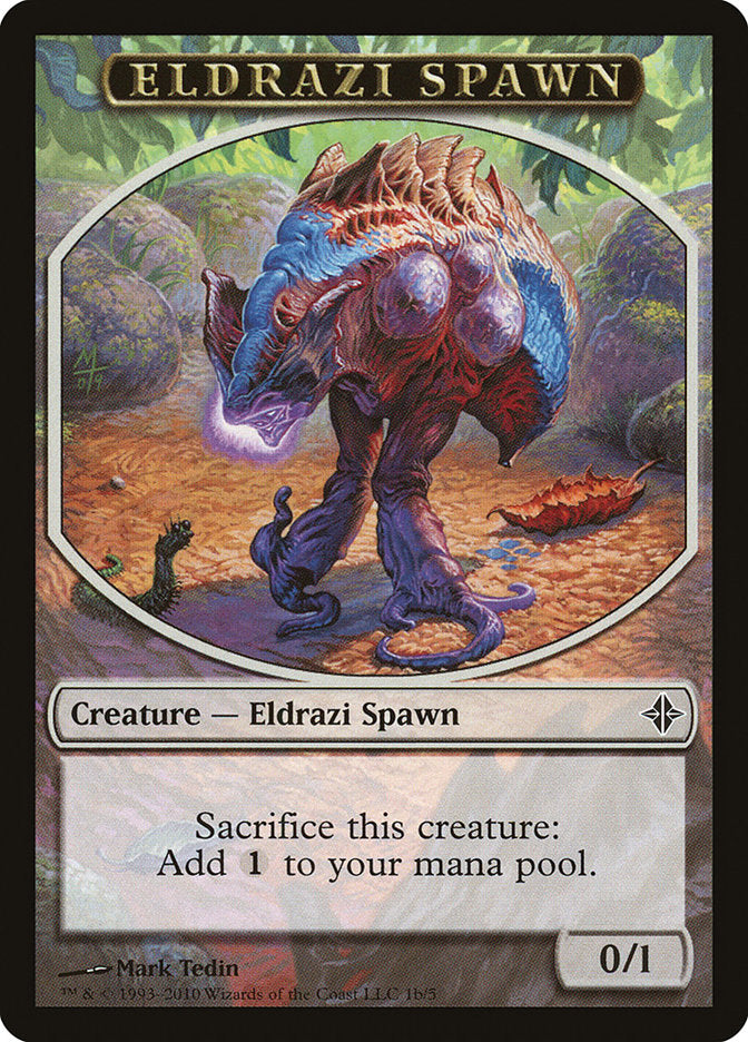 Eldrazi Spawn Token (1b/5) [Rise of the Eldrazi Tokens] | Lots Moore NSW