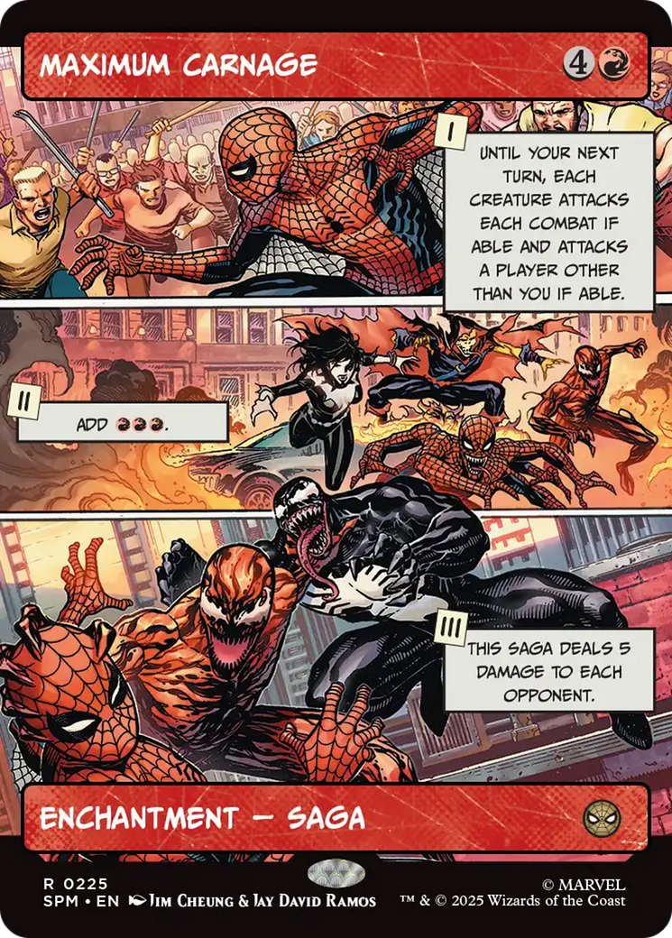 Maximum Carnage (Borderless) [Marvel's Spider-Man] | Lots Moore NSW