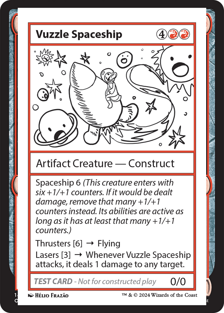 Vuzzle Spaceship [Mystery Booster 2 Playtest Cards] | Lots Moore NSW