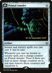 Primal Amulet // Primal Wellspring [Ixalan Prerelease Promos] | Lots Moore NSW