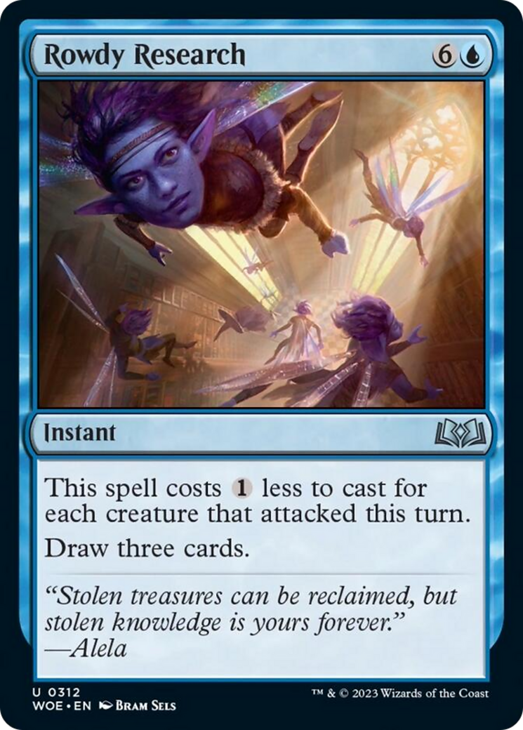 Rowdy Research [Wilds of Eldraine] | Lots Moore NSW