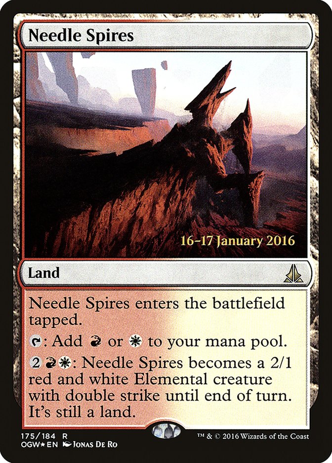 Needle Spires [Oath of the Gatewatch Prerelease Promos] | Lots Moore NSW