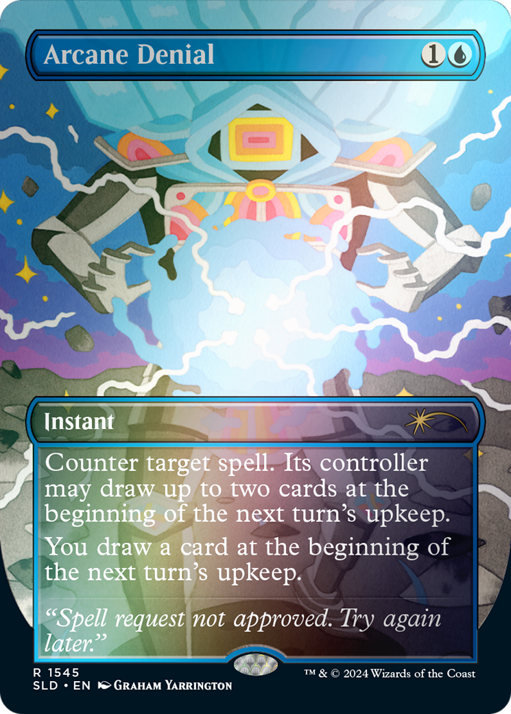 Arcane Denial (Surge Foil) [Marvel Super Heroes Commander] | Lots Moore NSW