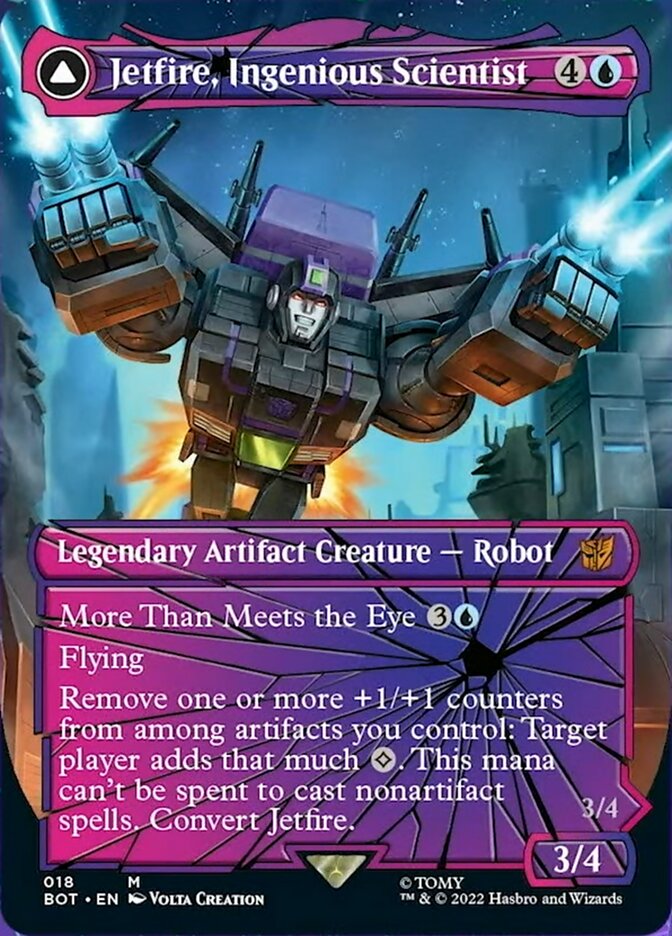 Jetfire, Ingenious Scientist // Jetfire, Air Guardian (Shattered Glass) [Transformers] | Lots Moore NSW