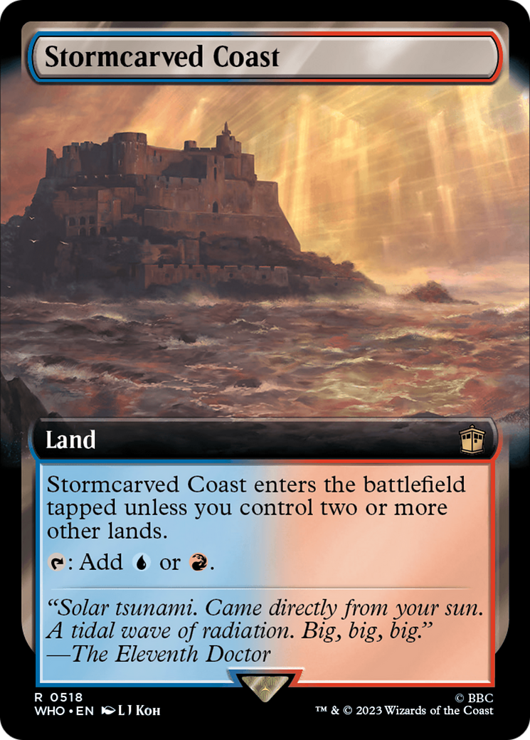 Stormcarved Coast (Extended Art) [Doctor Who] | Lots Moore NSW