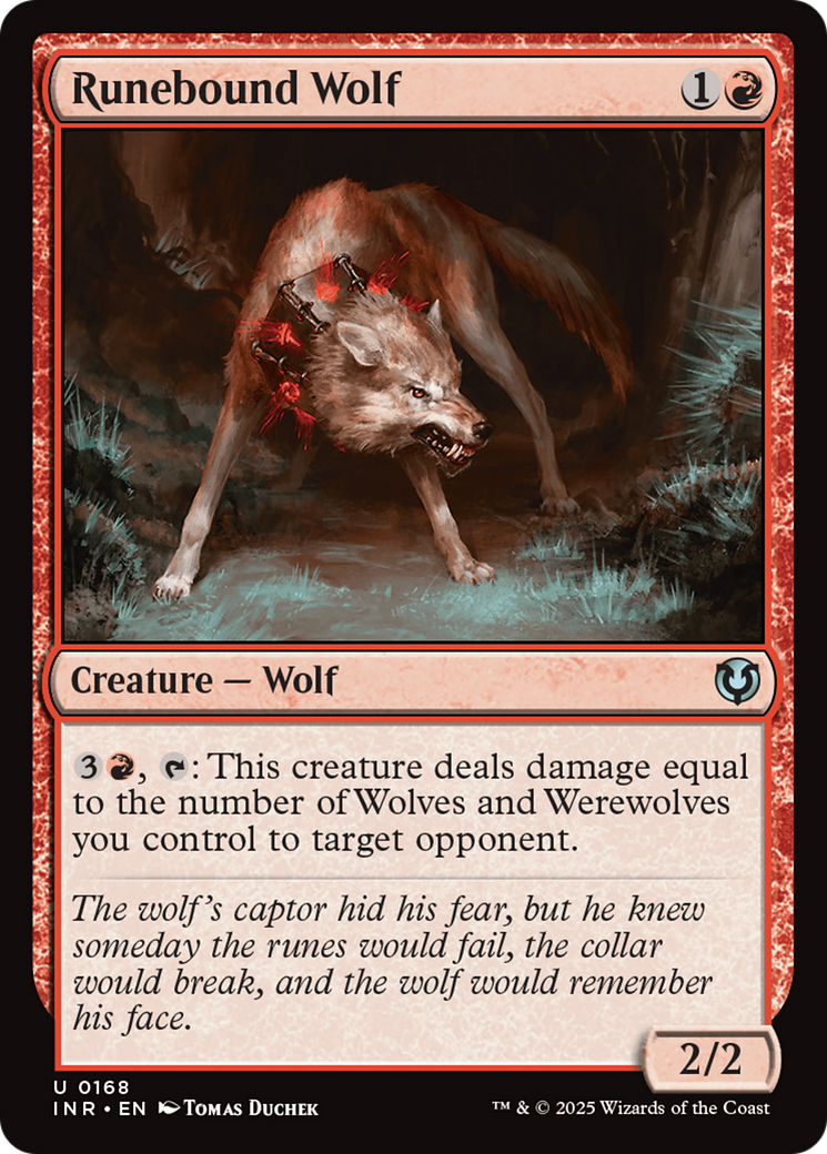 Runebound Wolf [Innistrad Remastered] | Lots Moore NSW