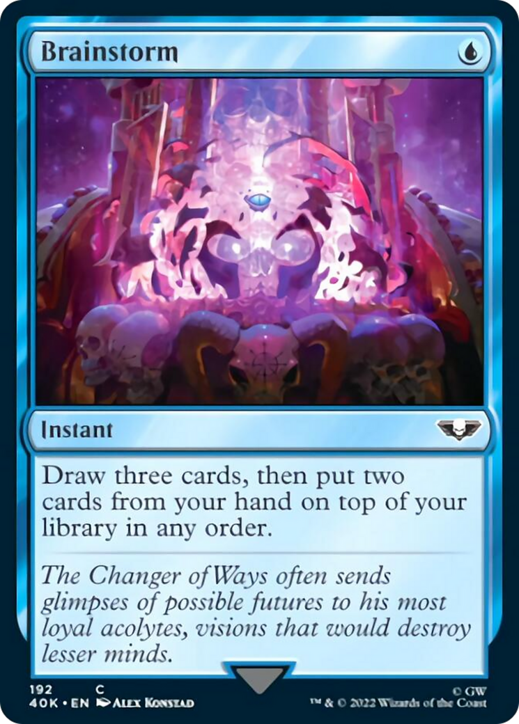 Brainstorm (Surge Foil) [Warhammer 40,000] | Lots Moore NSW