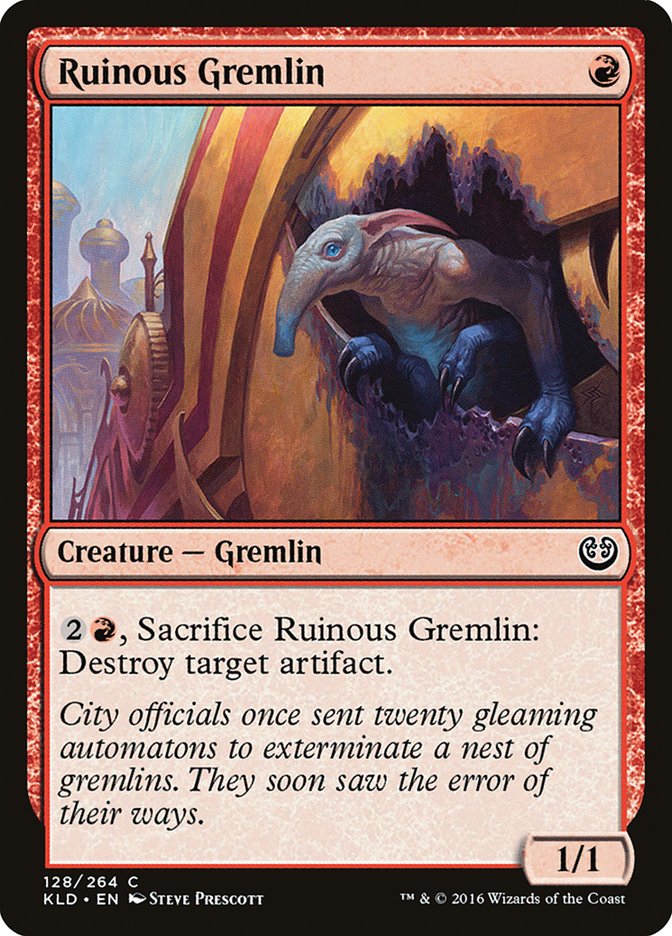 Ruinous Gremlin [Kaladesh] | Lots Moore NSW