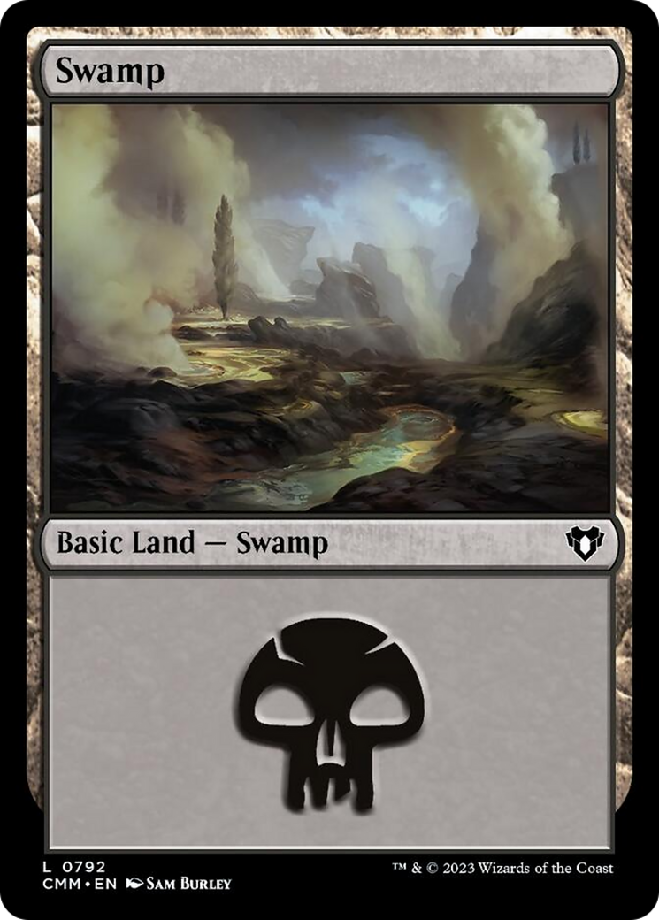 Swamp (792) [Commander Masters] | Lots Moore NSW