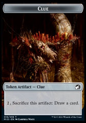 Clue // Ooze Double-Sided Token [Innistrad: Midnight Hunt Tokens] | Lots Moore NSW