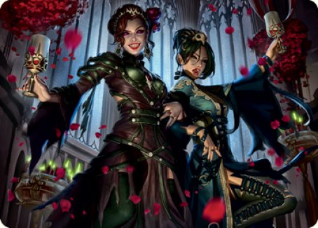 Falkenrath Celebrants 2 Art Card [Innistrad: Crimson Vow Art Series] | Lots Moore NSW