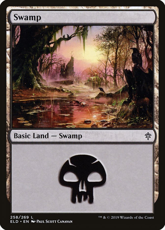 Swamp (258) [Throne of Eldraine] | Lots Moore NSW