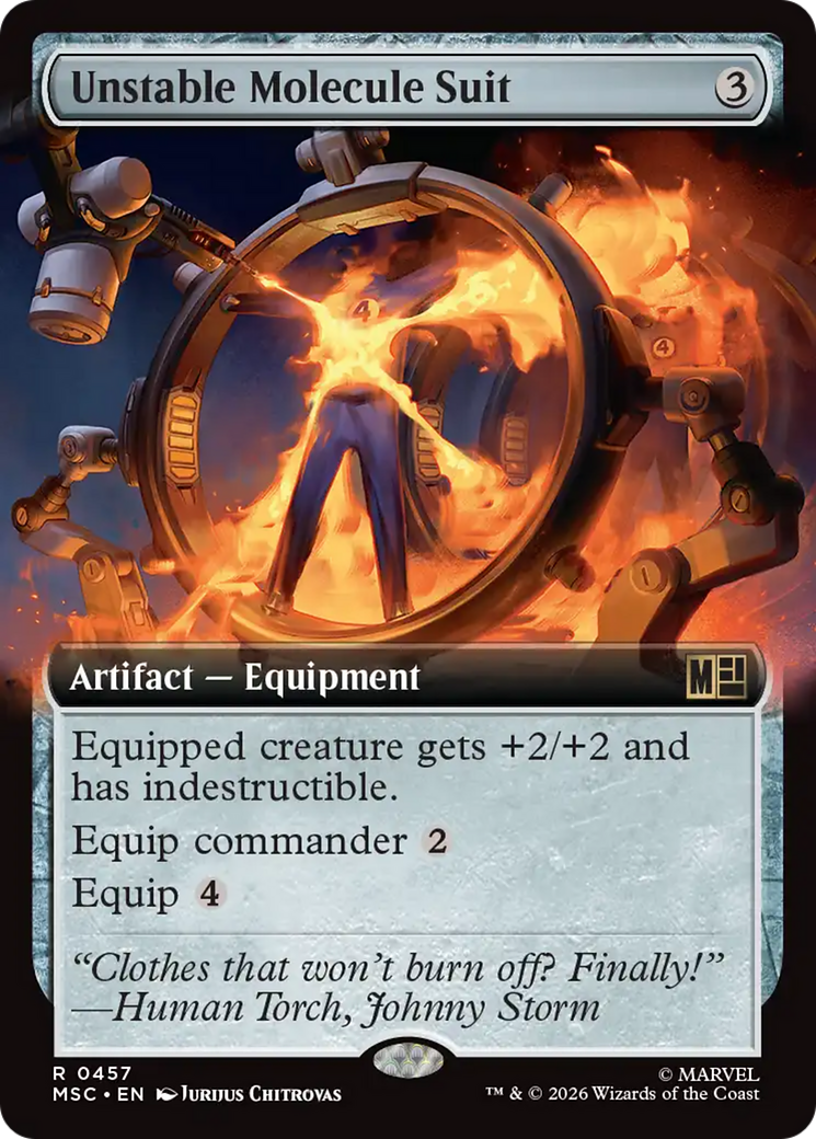 Unstable Molecule Suit (Extended Art) [Marvel Super Heroes Commander] | Lots Moore NSW