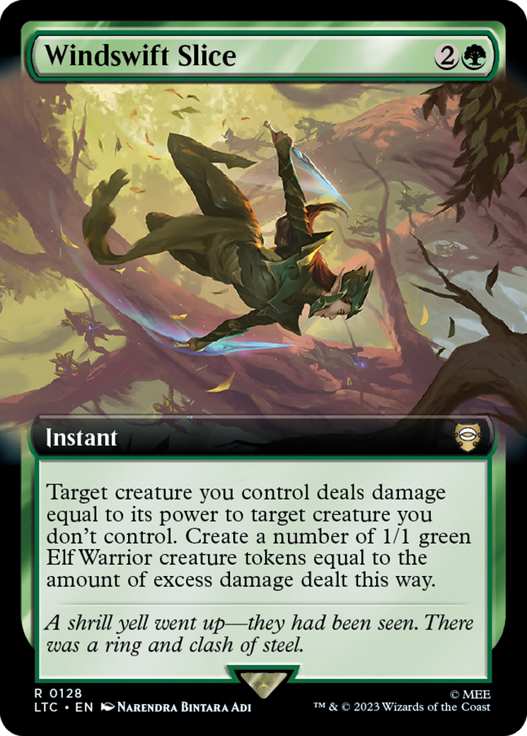 Windswift Slice (Extended Art) [The Lord of the Rings: Tales of Middle-Earth Commander] | Lots Moore NSW