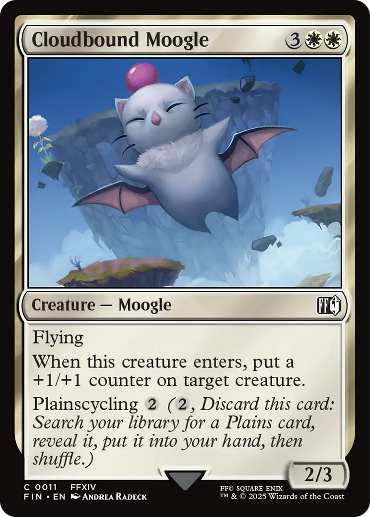 Cloudbound Moogle [FINAL FANTASY] | Lots Moore NSW