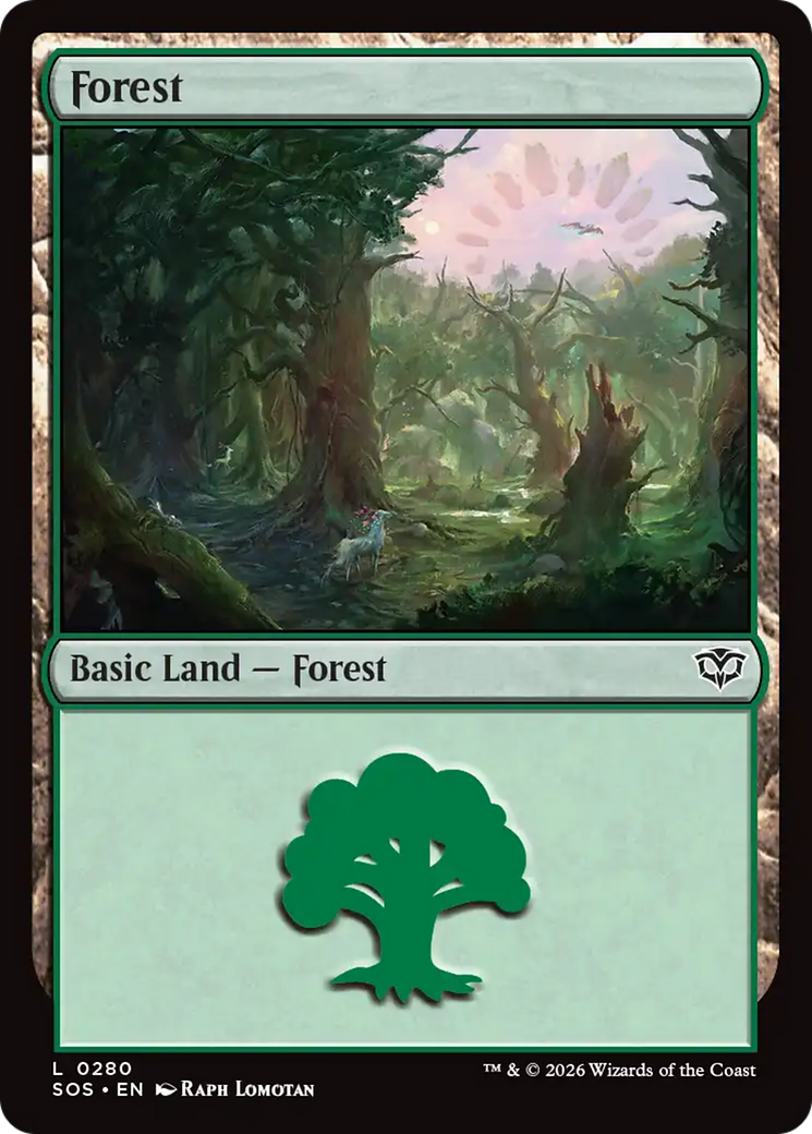 Forest (0280) [Secrets of Strixhaven] | Lots Moore NSW