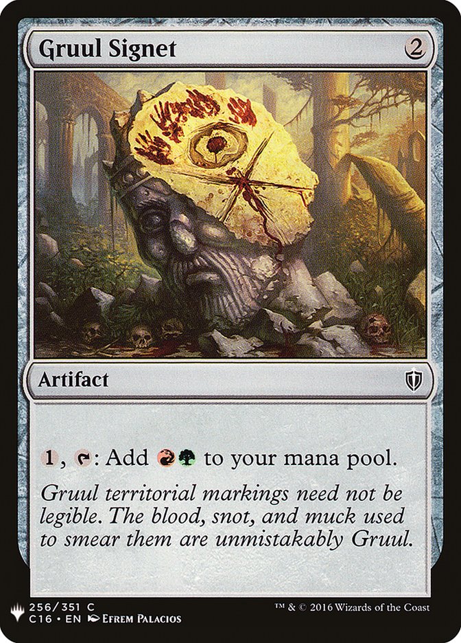 Gruul Signet [Mystery Booster] | Lots Moore NSW