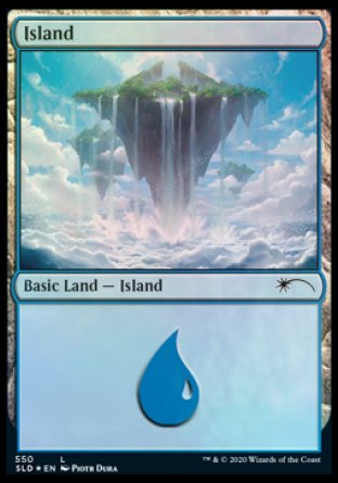 Island (Above the Clouds) (550) [Secret Lair Drop Promos] | Lots Moore NSW