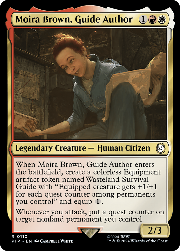 Moira Brown, Guide Author [Fallout] | Lots Moore NSW