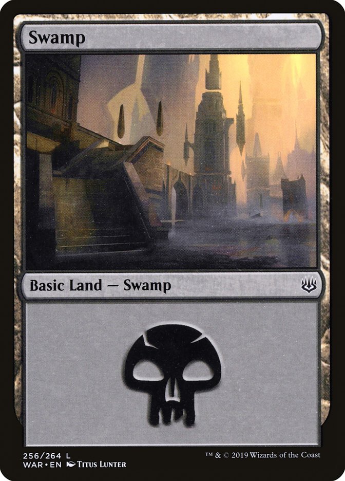 Swamp (256) [War of the Spark] | Lots Moore NSW