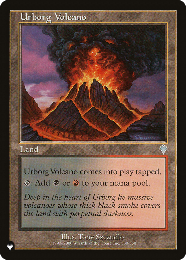 Urborg Volcano [The List Reprints] | Lots Moore NSW