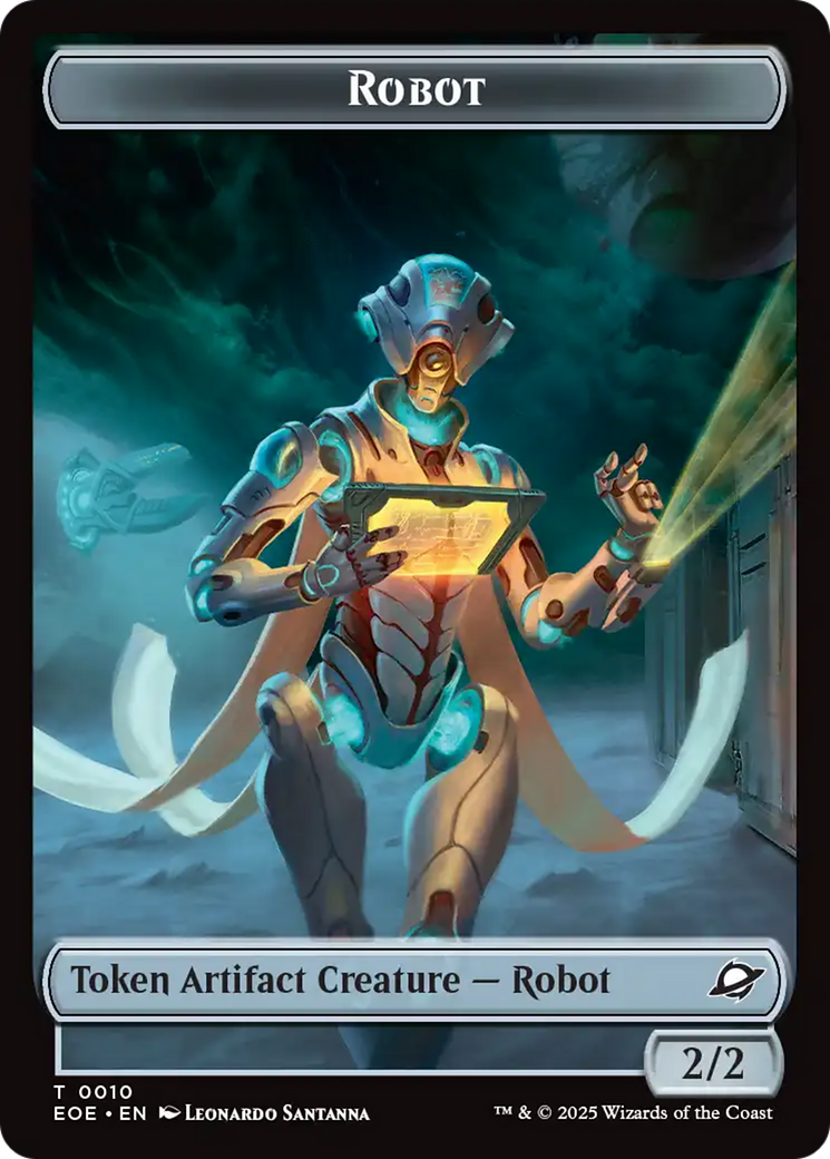Robot // Munitions Double-Sided Token [Edge of Eternities Tokens] | Lots Moore NSW