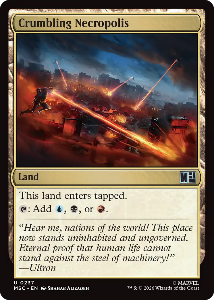 Crumbling Necropolis [Marvel Super Heroes Commander] | Lots Moore NSW