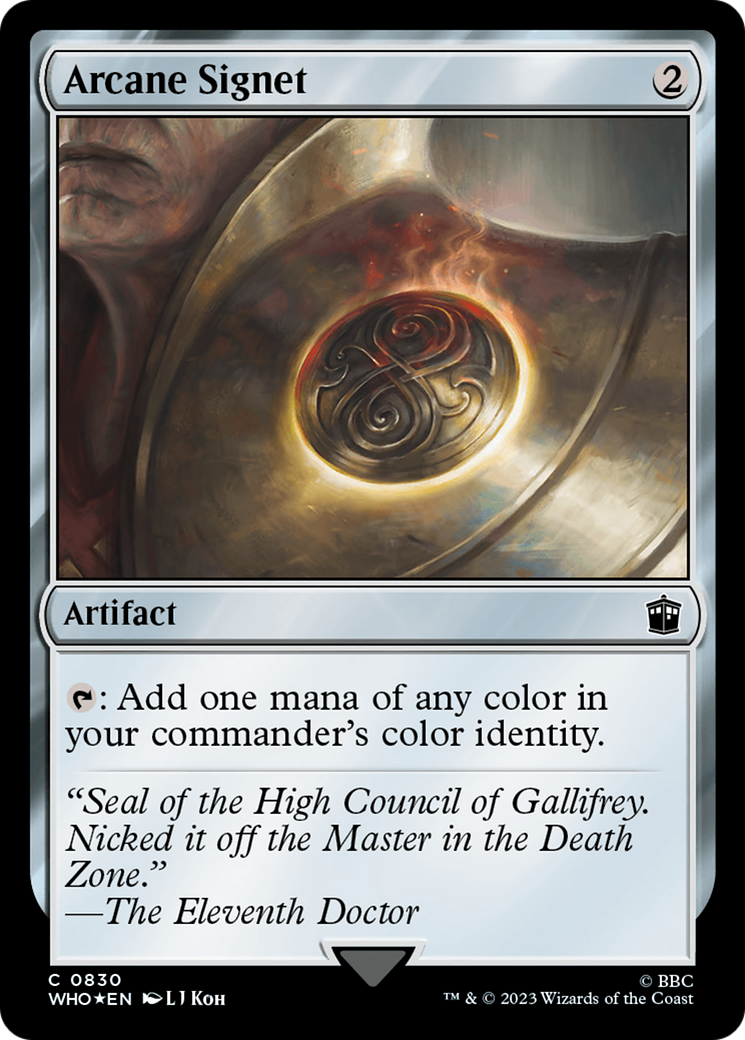 Arcane Signet (Surge Foil) [Doctor Who] | Lots Moore NSW