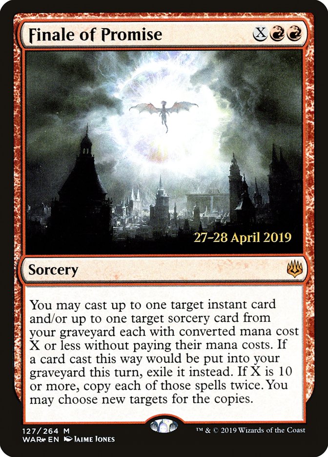 Finale of Promise [War of the Spark Prerelease Promos] | Lots Moore NSW