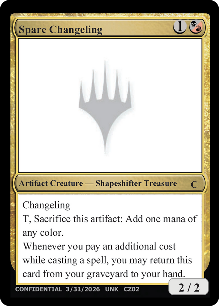 Spare Changeling [Unknown Event] | Lots Moore NSW