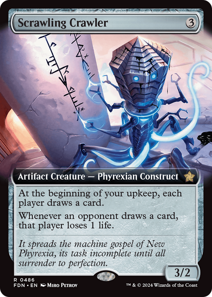 Scrawling Crawler (Extended Art) [Foundations] | Lots Moore NSW