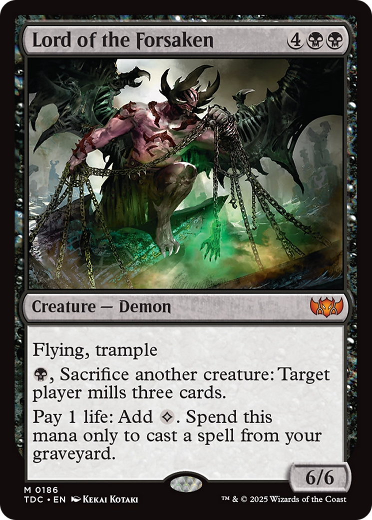 Lord of the Forsaken [Tarkir: Dragonstorm Commander] | Lots Moore NSW