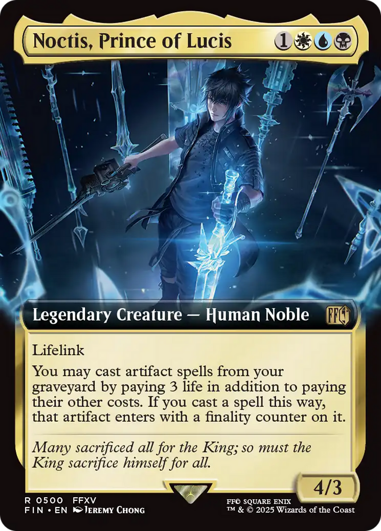 Noctis, Prince of Lucis (Extended Art) [FINAL FANTASY] | Lots Moore NSW