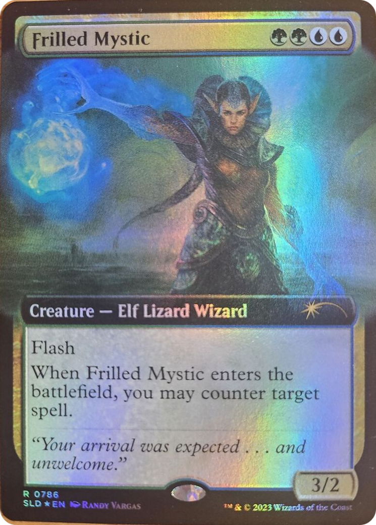 Frilled Mystic (Extended Art) [Secret Lair Drop Series] | Lots Moore NSW